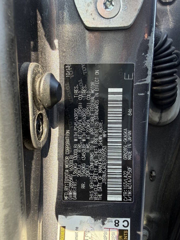 Used 2014 Toyota 4Runner Limited AWD/4WD image 7
