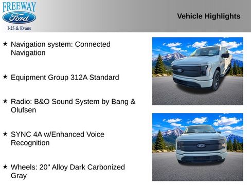 Used 2024 Ford F150 Lightning Flash AWD/4WD image 2