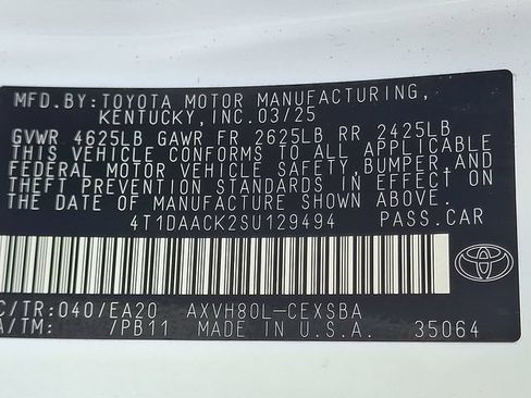 Used 2025 Toyota Camry SE FWD image 28