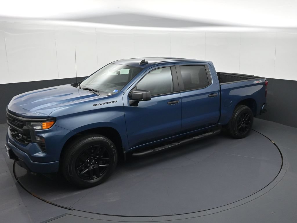 Certified 2024 Chevrolet Silverado 1500 Custom w/ Turbomax Blackout Package AWD/4WD image 22
