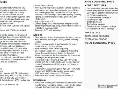 Used 2020 Chevrolet Silverado 2500 LTZ w/ LTZ Plus Package image 2