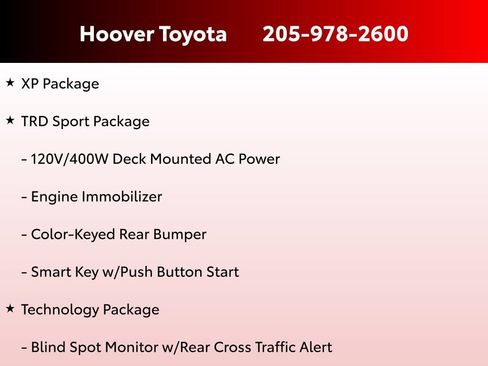 Used 2022 Toyota Tacoma TRD Sport w/ Technology Package RWD image 7
