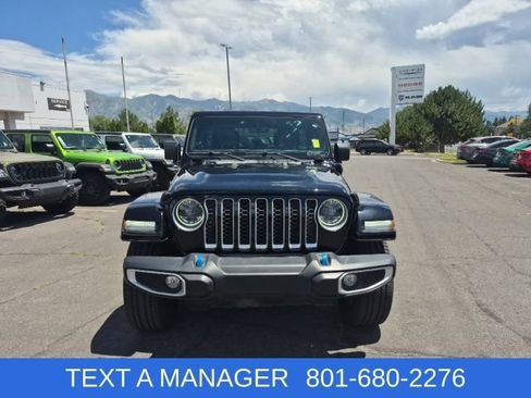 Used 2023 Jeep Wrangler Unlimited Sahara w/ Cold Weather Group AWD/4WD image 2