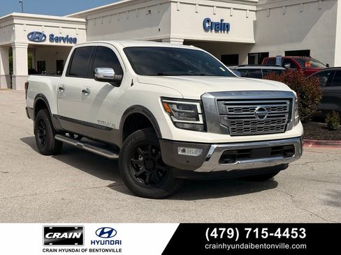 Used 2020 Nissan Titan Platinum Reserve w/ Protection Package 2 AWD/4WD image 1