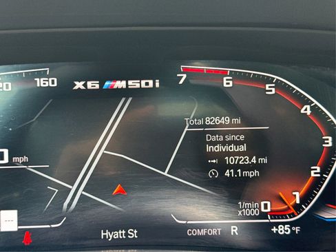 Used 2020 BMW X6 M50i w/ Premium Package AWD/4WD image 15