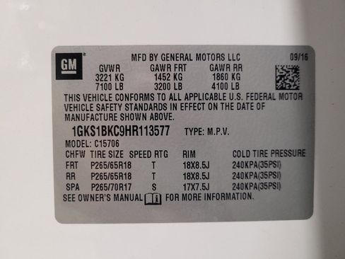 Used 2017 GMC Yukon SLT RWD image 33