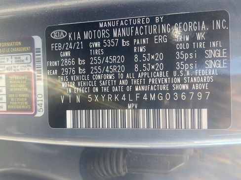 Used 2021 Kia Sorento SX FWD image 21