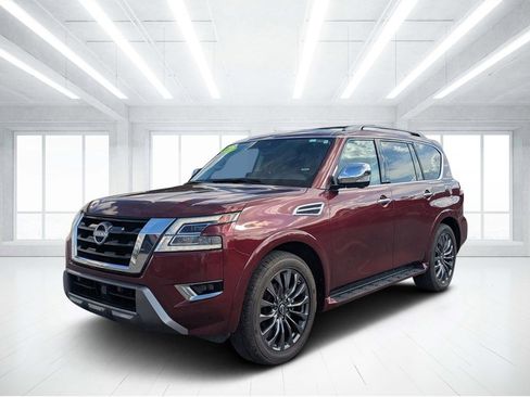 Used 2023 Nissan Armada Platinum w/ Captain's Chairs Package image 7