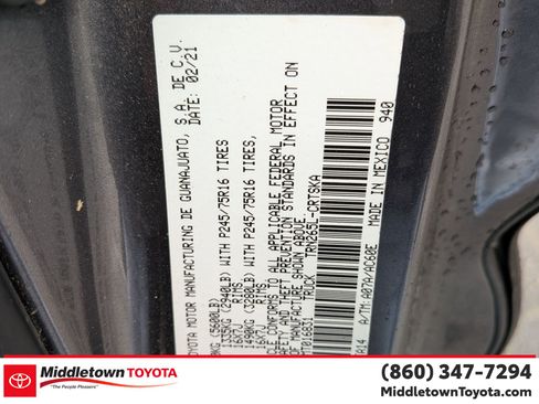 Certified 2021 Toyota Tacoma SR RWD image 38