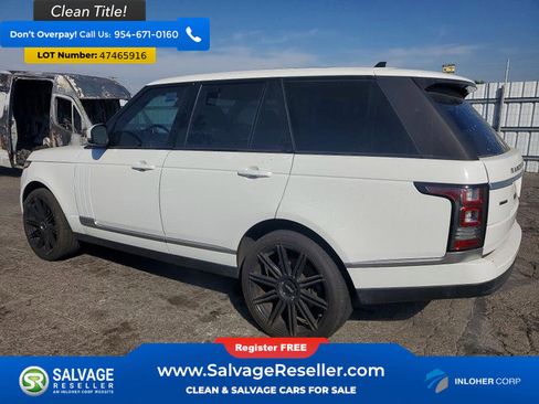 Used 2016 Land Rover Range Rover HSE AWD/4WD image 3