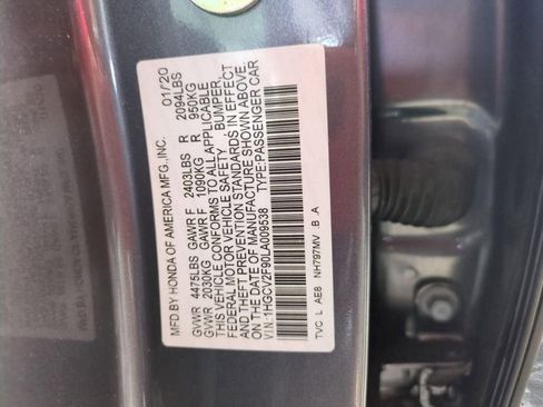 Used 2020 Honda Accord Touring image 35