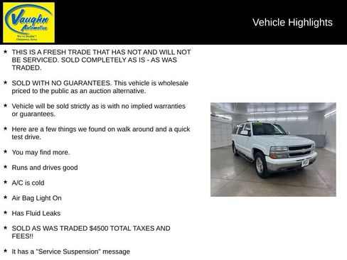 Used 2005 Chevrolet Suburban LT w/ Preferred Equipment Group image 2