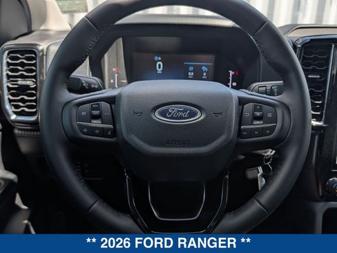 New 2026 Ford Ranger XLT w/ Black Appearance Package RWD image 28