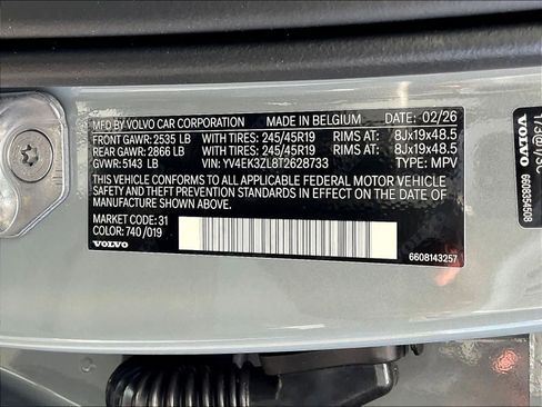 New 2026 Volvo EX30 Ultra w/ Climate Package image 36