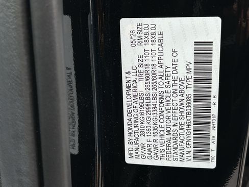 New 2026 Honda Pilot TrailSport image 19