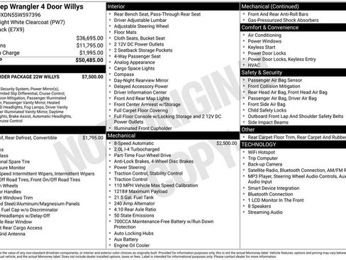 Used 2025 Jeep Wrangler Unlimited Sport AWD/4WD image 1