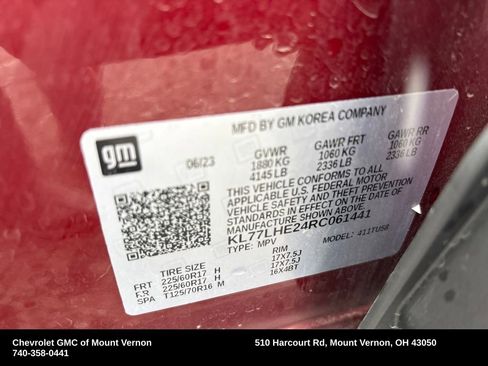 Used 2024 Chevrolet Trax LT w/ LT Convenience Package image 30