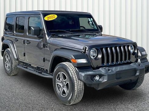 Used 2022 Jeep Wrangler Unlimited Sport S w/ Sun And Sound Package image 1
