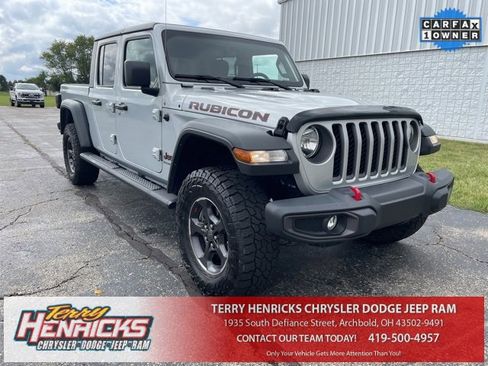 Used 2023 Jeep Gladiator Rubicon w/ Trailer Tow Package image 1