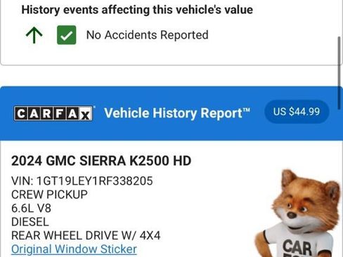 Used 2024 GMC Sierra 2500 Pro image 3