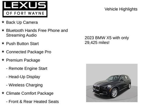Used 2023 BMW X5 xDrive40i w/ Premium Package AWD/4WD image 8
