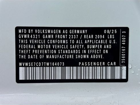 New 2026 Volkswagen GTI SE image 34