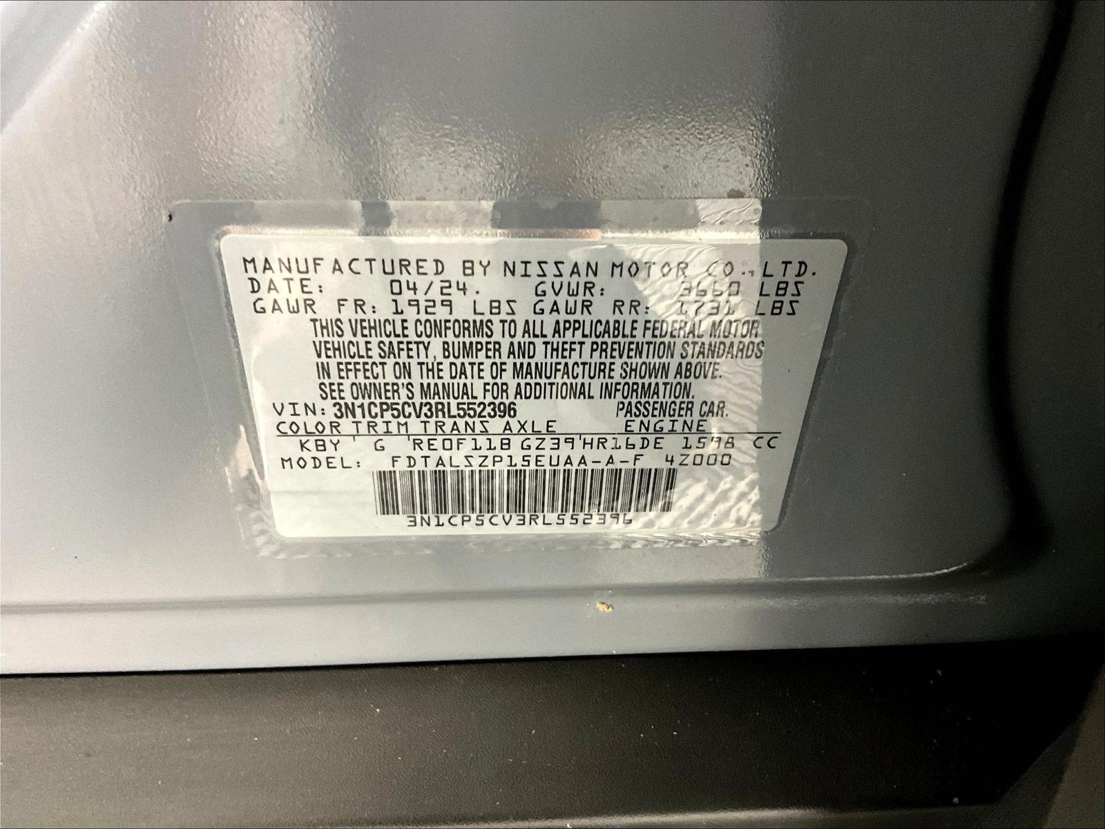 Used 2024 Nissan Kicks SV FWD image 19