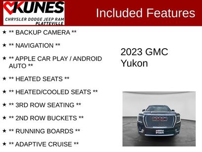 Used 2023 GMC Yukon Denali w/ LPO, Floor Liner Package