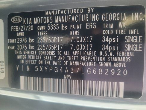 Used 2020 Kia Sorento L FWD image 33