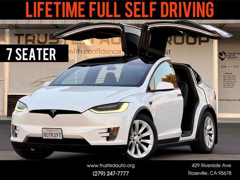 Used 2019 Tesla Model X Long Range AWD/4WD image 1