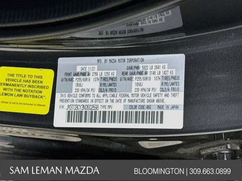 Used 2022 MAZDA CX-9 Touring AWD/4WD image 31