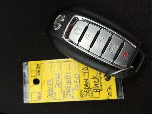 Used 2021 INFINITI Q50 Luxe image 53