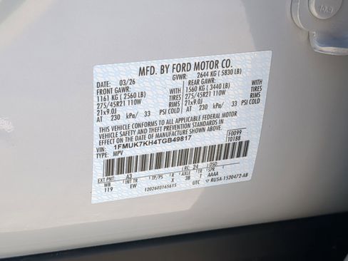 New 2026 Ford Explorer ST-Line image 75