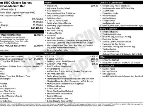 Used 2019 RAM 1500 Express w/ Express Value Package AWD/4WD image 7
