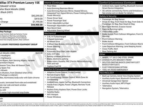 Certified 2025 Cadillac XT4 Premium Luxury image 7