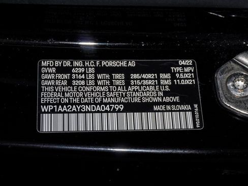 Certified 2022 Porsche Cayenne image 30