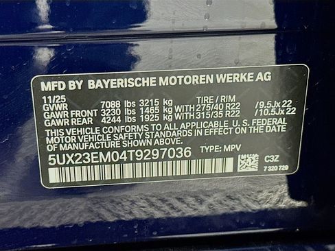 New 2026 BMW X7 xDrive40i w/ M Sport Package image 24