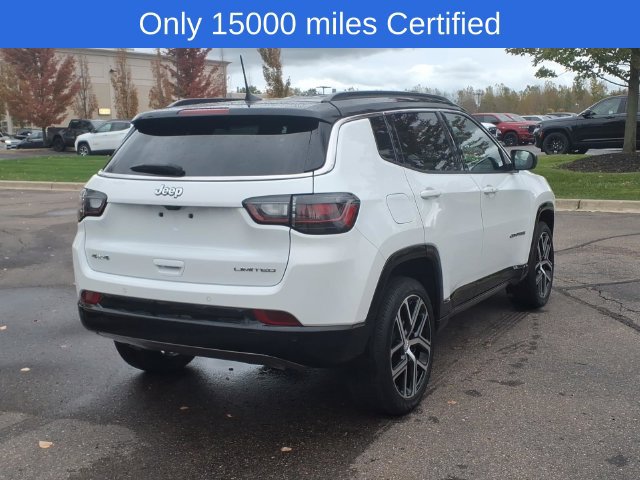 Certified 2024 Jeep Compass Limited w/ Elite Group AWD/4WD image 4