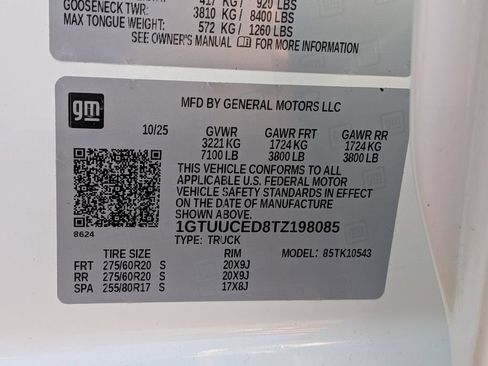 New 2026 GMC Sierra 1500 Elevation w/ Preferred Package AWD/4WD image 26