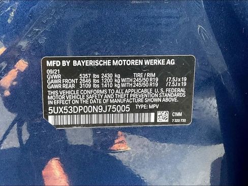 Used 2022 BMW X3 xDrive30i w/ Convenience Package AWD/4WD image 19