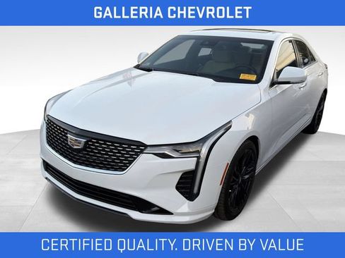 Used 2021 Cadillac CT4 Premium Luxury w/ Climate Package RWD image 1