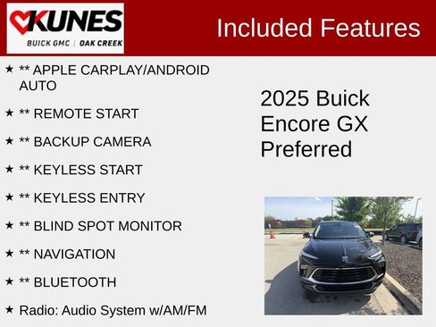 Used 2025 Buick Encore GX Preferred AWD/4WD image 2