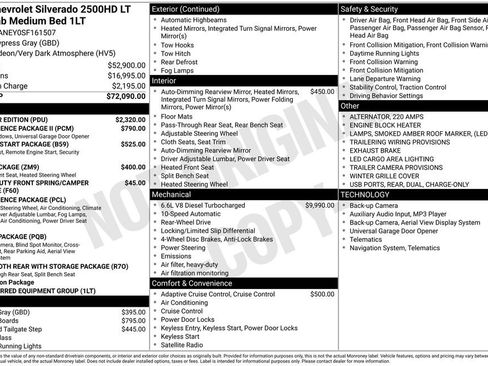 New 2025 Chevrolet Silverado 2500 LT w/ All Star Edition RWD image 2