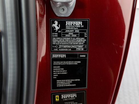 Certified 2022 Ferrari Roma image 70