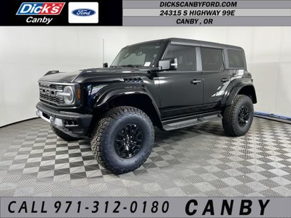 New 2026 Ford Bronco Raptor w/ Interior Carbon Fiber Pack