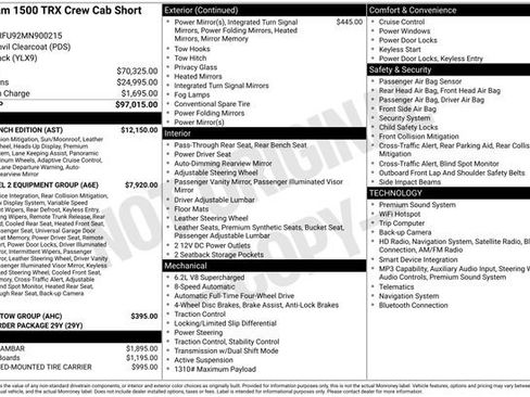 Used 2021 RAM 1500 TRX w/ TRX Lanuch Edition AWD/4WD image 42