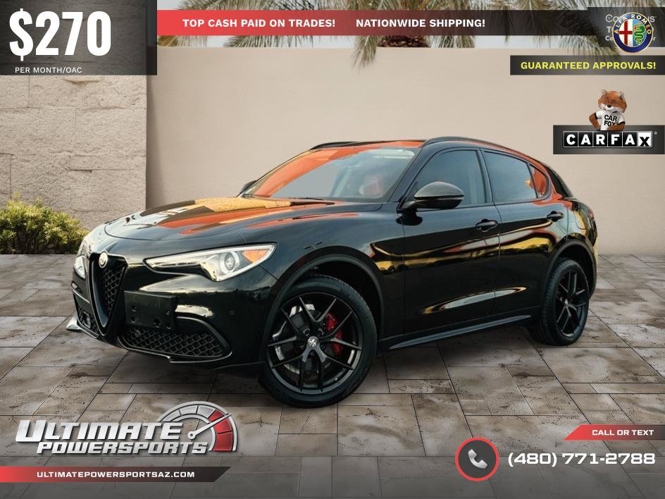 Used 2019 Alfa Romeo Stelvio AWD w/ Nero Edizione image 9