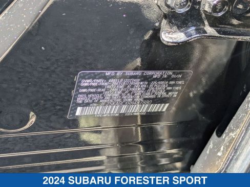 Certified 2024 Subaru Forester Sport image 39