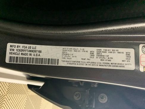 Used 2022 RAM 1500 Lone Star AWD/4WD image 40