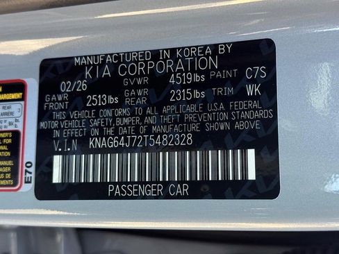 New 2026 Kia K5 GT-Line AWD/4WD image 27